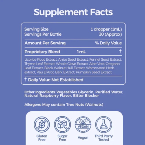Onibia™ Para Detox - Natural cleanse for children's gut health