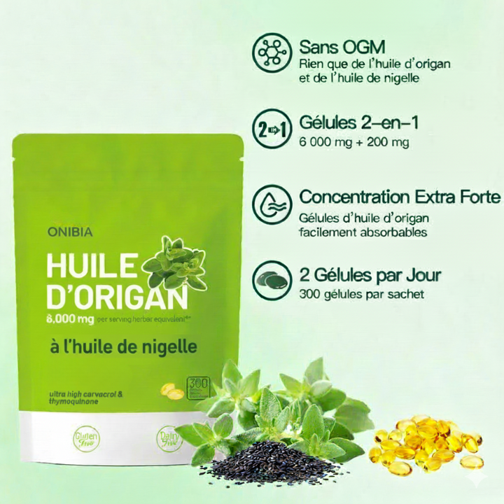 Onibia™ Huile d'origan
